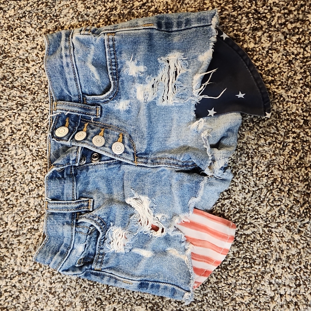Little Girls American shorts size 7